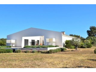 Minimalistic country house in idyllic..