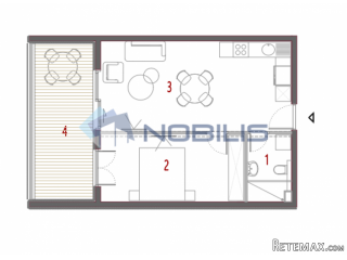 TOP PONUDA! Split, Trogir, Seget, stan, 57.75m2, lođa..