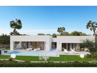 Modern design villa for sale on a south facing plot in a..