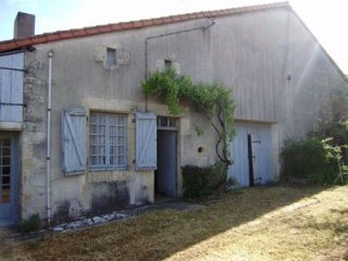Stone House With Outbuildings