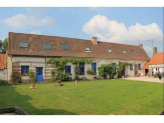 House and Outbuilding Around Courtyard