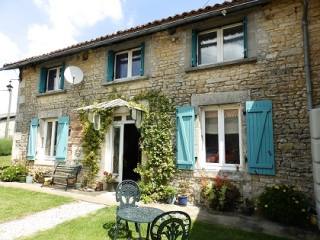 Pretty country stone house