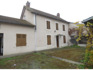 Character house with garages in small..