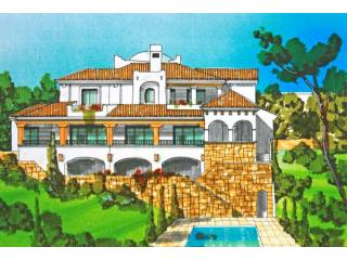 Villa - Classical villas 7.Set over two..