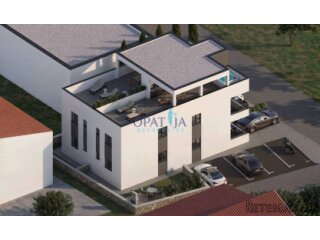Vir, apartman S3 južna strana sa krovnom terasom/pogledom..