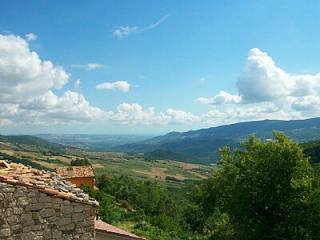 Country house with stunning views.