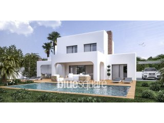 Magnificent Ibiza style villa with 3..