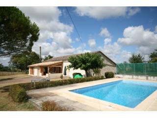 Lovely stone house with attached barn..
