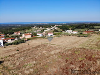 Istra, Kaštelir - građevinsko zemljište sa pogledom na more