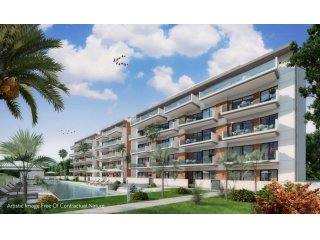 Los apartamentos se ubican en Guardamar del Segura, en un..