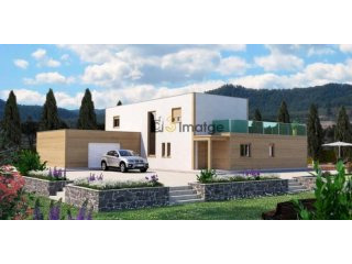 Modern new build with pool and land..