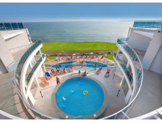 Exclusive waterfront 1-bedroom..