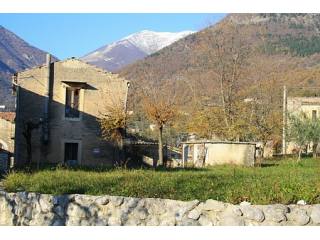 Detached stone property on a large..