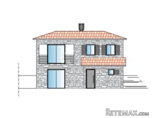 ZEMLJIŠTE SA KAMENOM KUĆOM, PREDIVNIM POGLEDOM I PROJEKTOM Z