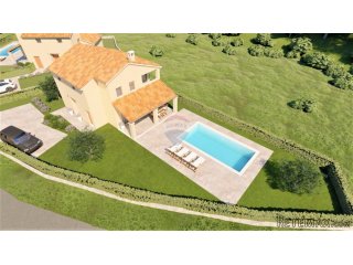 Istra,Buzet-okolica,Samostojeća kuća s bazenom