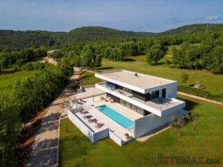 Istra, Grožnjan luksuzna dizajnerska kuća, novogradnja