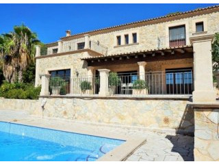 Luxury villa in country house style..