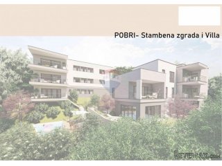 OPATIJA, POBRI- zemljište s idejnim projektom za stambenu zg
