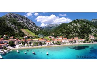 Pelješac, Trstenik, građevinsko zemljište 1480m2 uz more