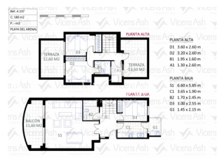 3 Bedroom Duplex in Javea