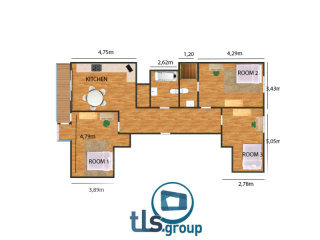 Single with double bed near Canary..