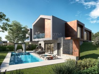 MODERNA ARHITEKTURA, VILLA S BAZENOM 56m2