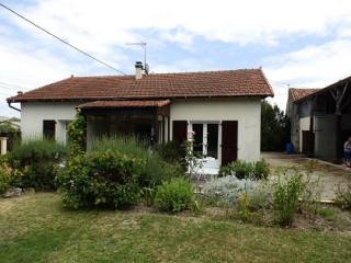 Village property with garden