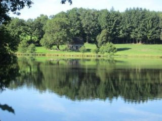 House with Lake and Land For Sale