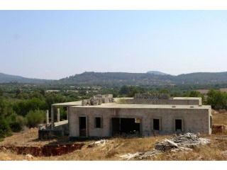 House in construction with good views..