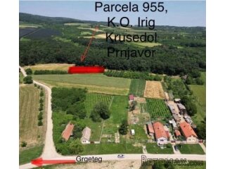 Prodajem zemljiste Krušedol-Irig