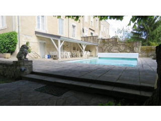 19th century riverside mansion with..