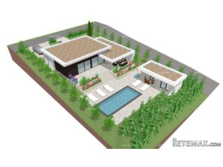 Prodaje se građevinsko zemljište, 900 m2, s projektom za v..