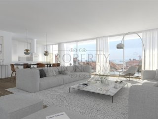 T2 Cascais Apartment with sweeping view..