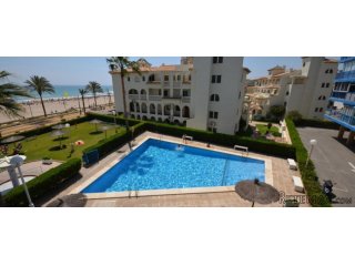 Apartment on the beachfront, with a terrace overlooking..