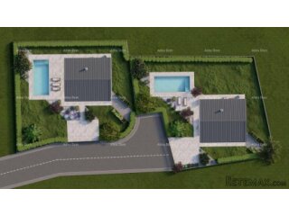 Na prodaju građevinsko zemljište s projektom i bazenom – 646..