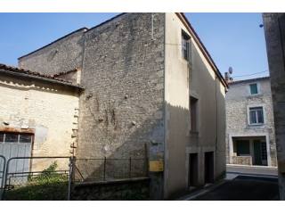 Village property with barn