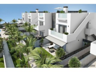 Los bungalows se ubican en un complejo residencial..