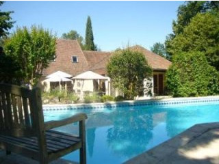 Secluded property with pool on 5 acres..