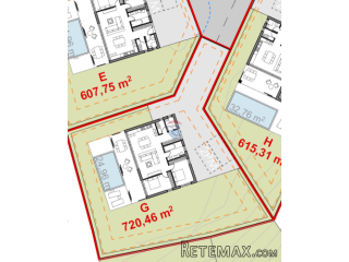 Rovinj, 8km-Šorići, idealna građevinska parcela-720m2