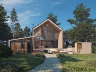 Zemljište s idejnim projektom za montažnu kuću - Vrbovsko