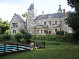 Neo Baroque Chateau And Guardians House..