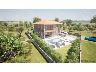 VRBNIK OKOLICA - ROH BAU KUĆA