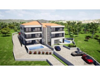 VRBNIK - GRAĐEVINSKO ZEMLJIŠTE S OTVORENIM POGLEDOM NA MORE