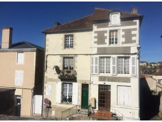 Big house in centre of Montmorillon.