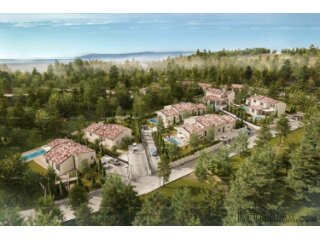 BARBAN - Građevinsko zemljište s projektom (duplex), 15 m..
