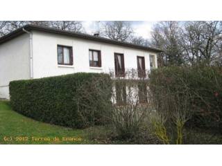 House Hidden Between Oak Trees Ornezan..