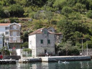 House on the sea in Stoliv, Kotor