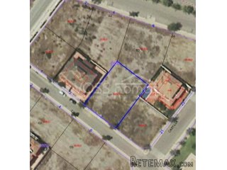 Urban building plot of 747m2 on the edge of Huercal-Overa..