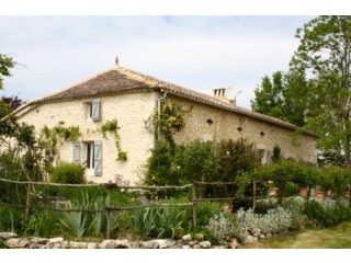 Enchanting stone house with swimming..