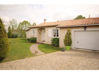 Large modern home with pool with..